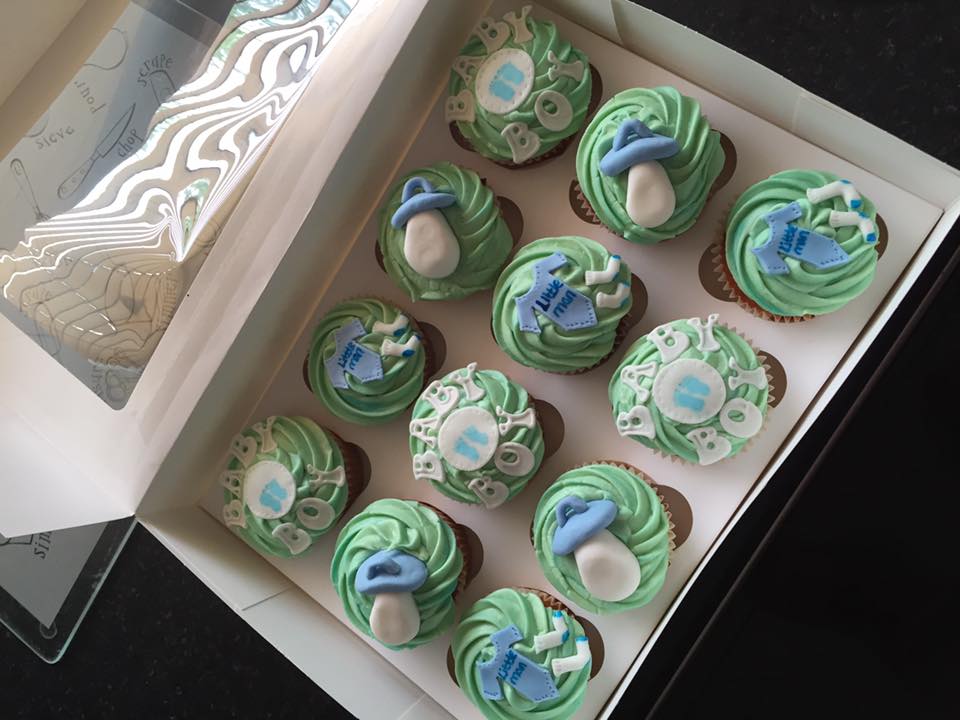 Baby Shower Cupcakes